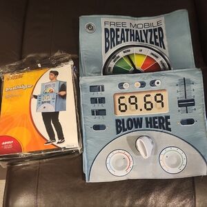 Breathalyzer Halloween Costume with Interactive Display